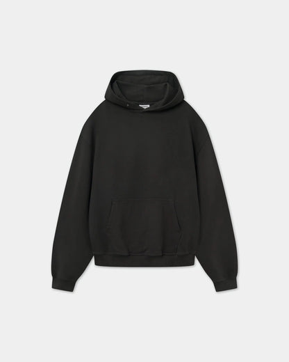 ROSMOON Unisex Gri Hoodie Kapüşonlu Sweatshirt